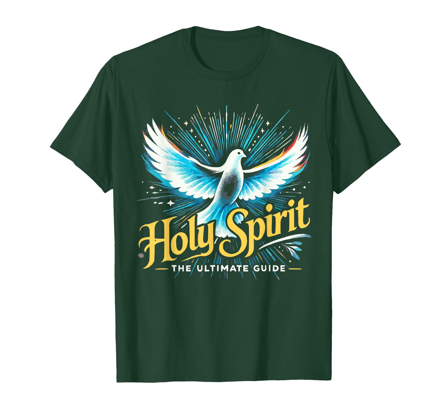 Holy Spirit I Love Jesus Christ Catholic Christian Faith T-Shirt