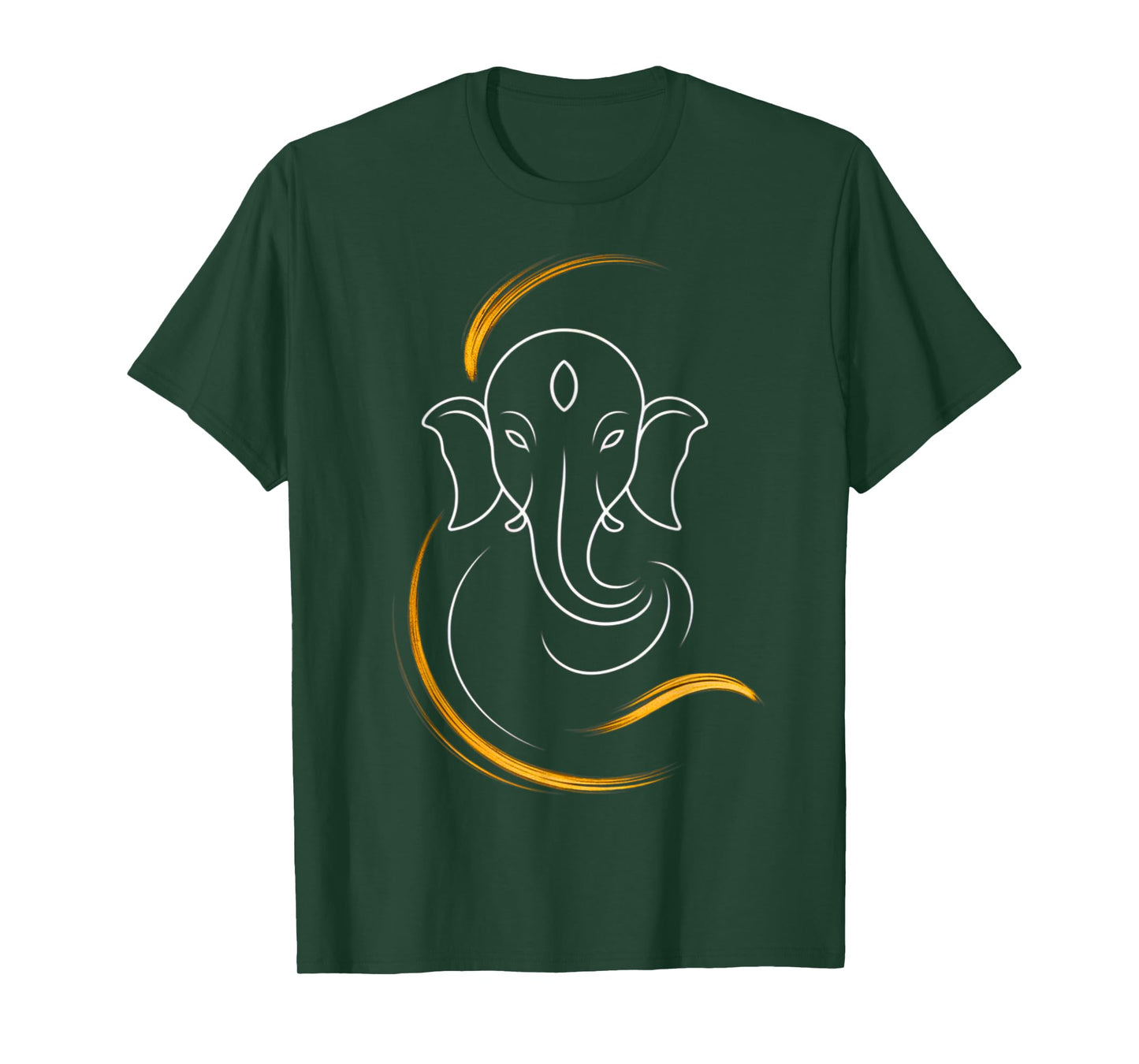 Hindu Ganesha Puja Elephant God India Meditation Yoga Murti T-Shirt