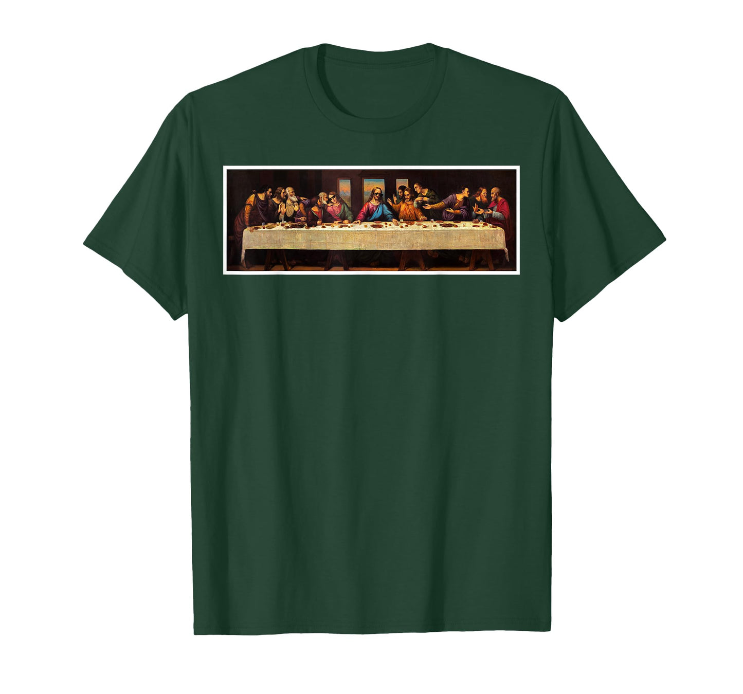 The Last Supper The Last Thug Christmas Christian Jesus T-Shirt