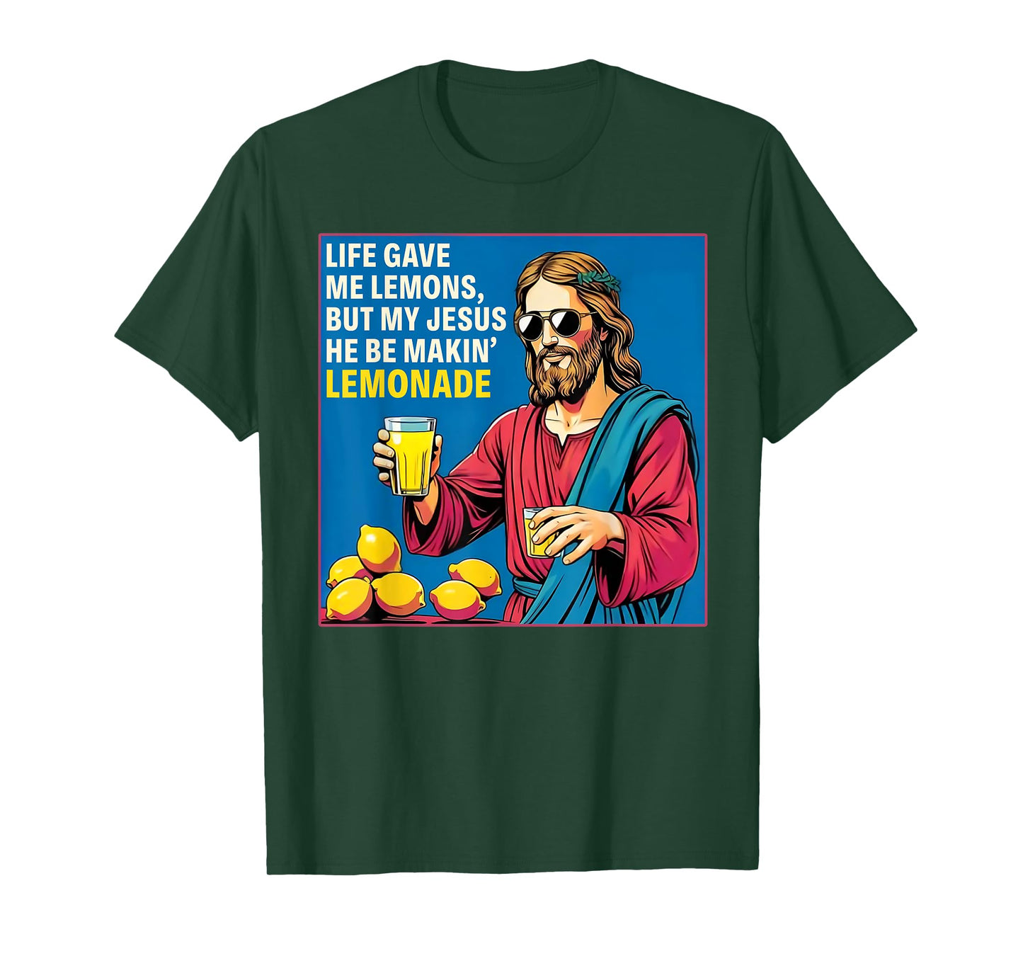 But My Jesus He Be Makin' Lemonade Christian God Faith Women T-Shirt