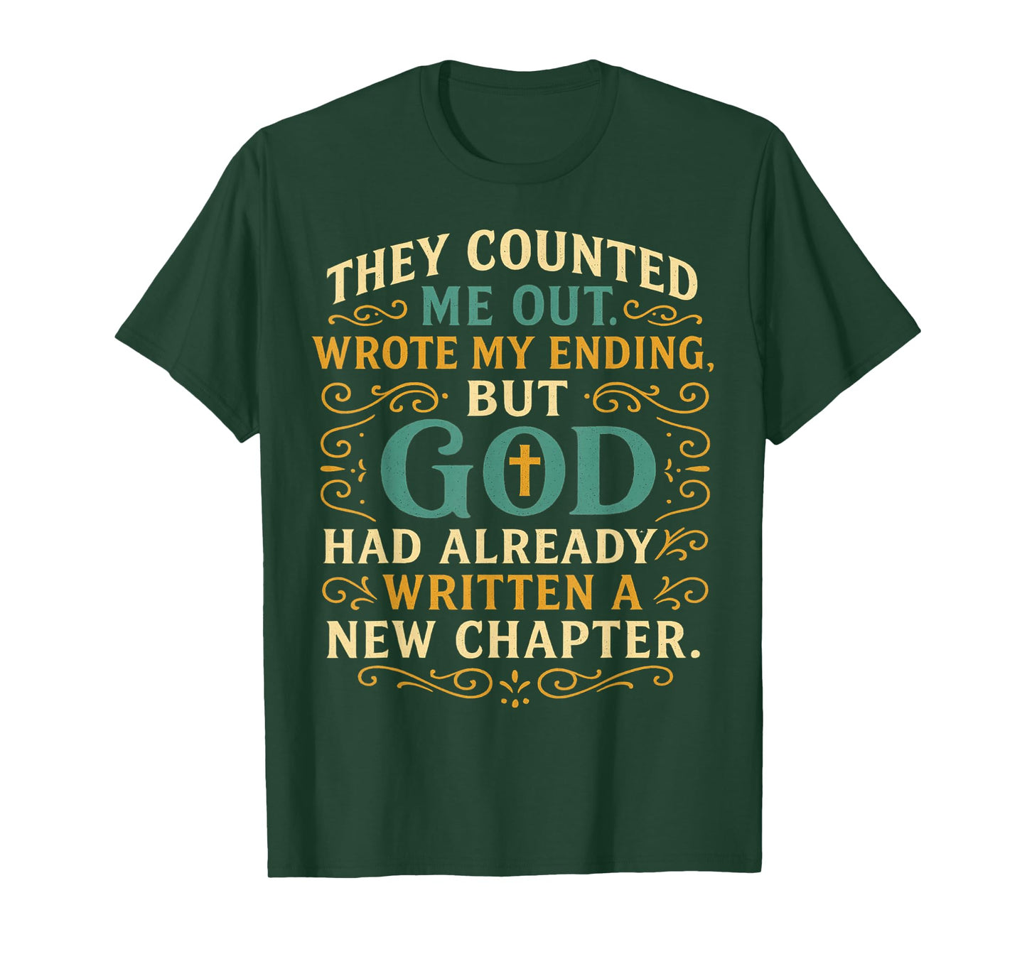 Christian Religious Faith God Themed Positive Message Gifts T-Shirt