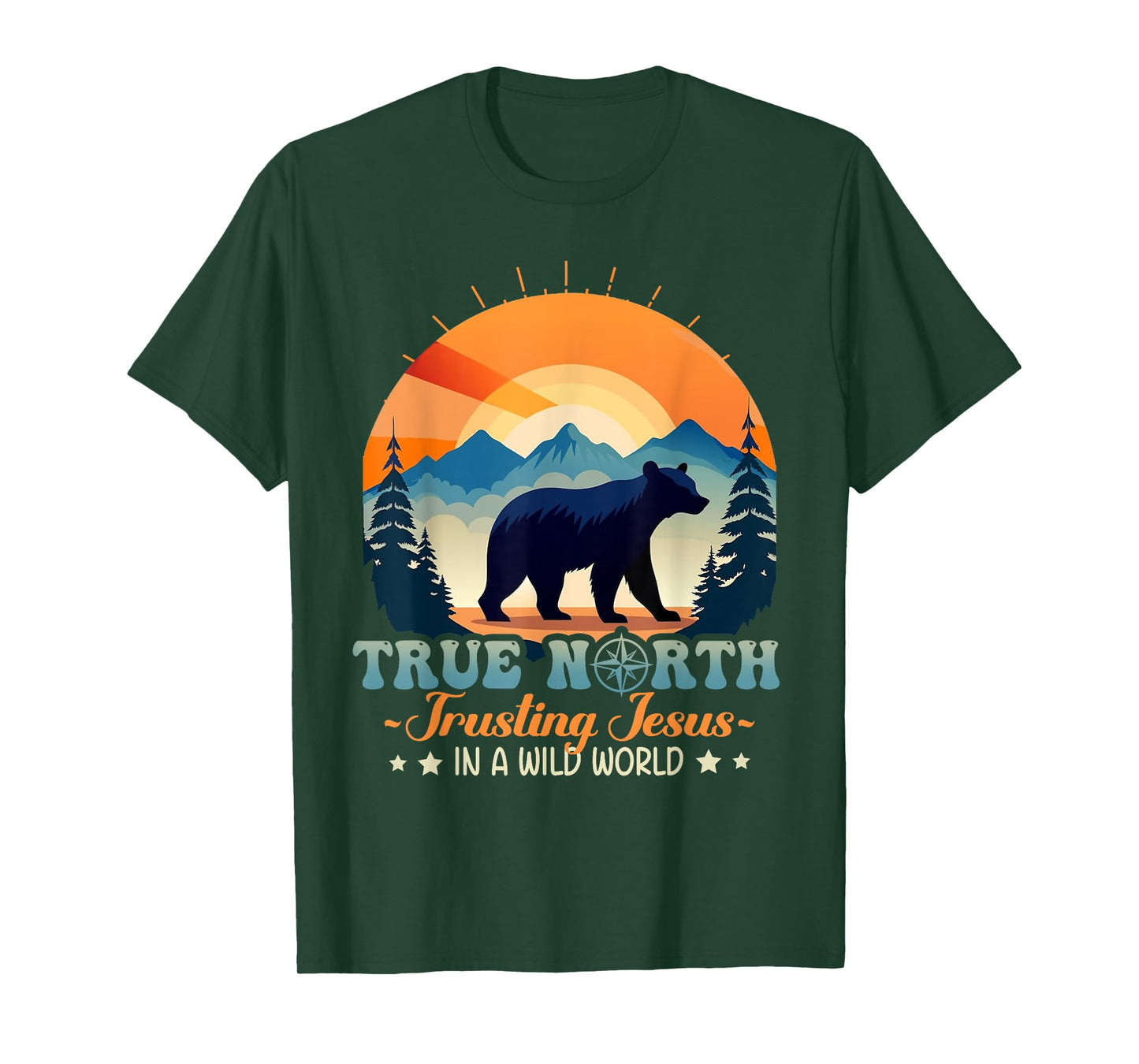 VBS 2025 True North Trusting Jesus Christian Summer T-Shirt
