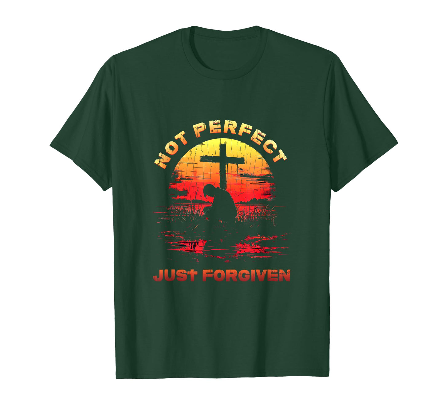 Not Perfect Just Forgiven Shirt - Christian T-Shirt