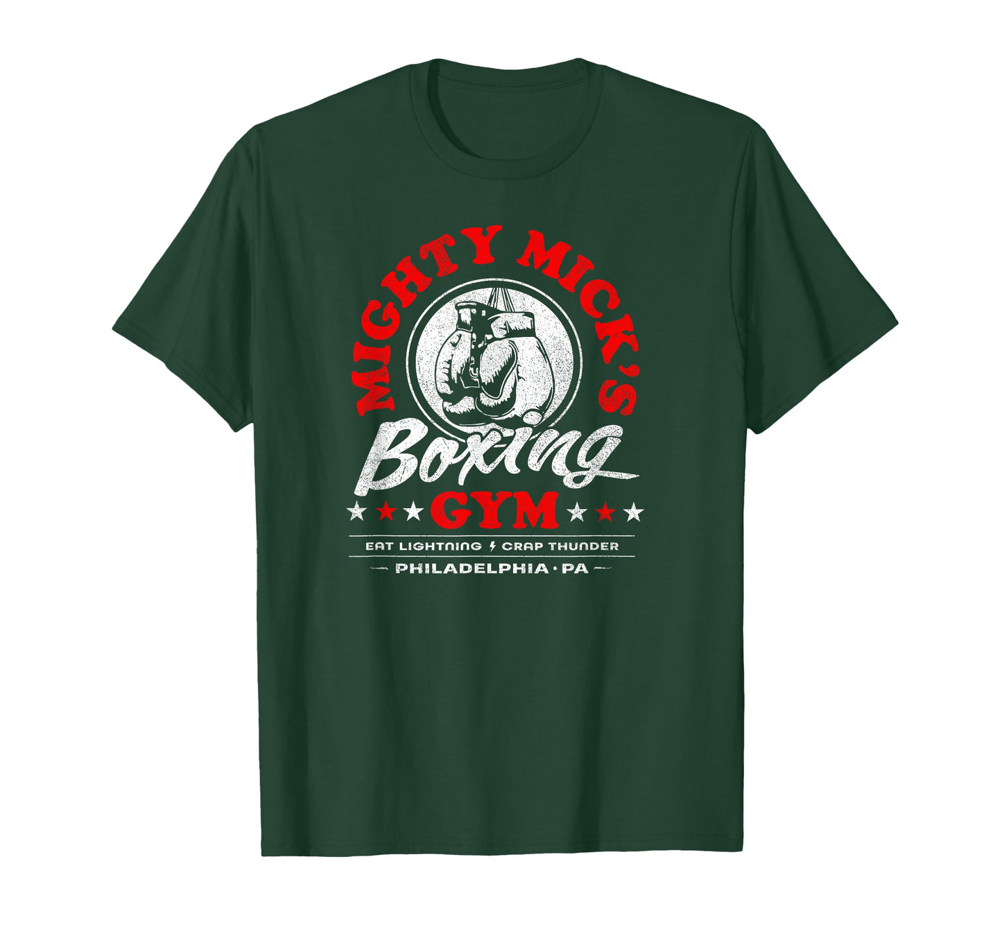 Mighty Mick's Boxing Gym Classic 70s Philadelphia T-Shirt