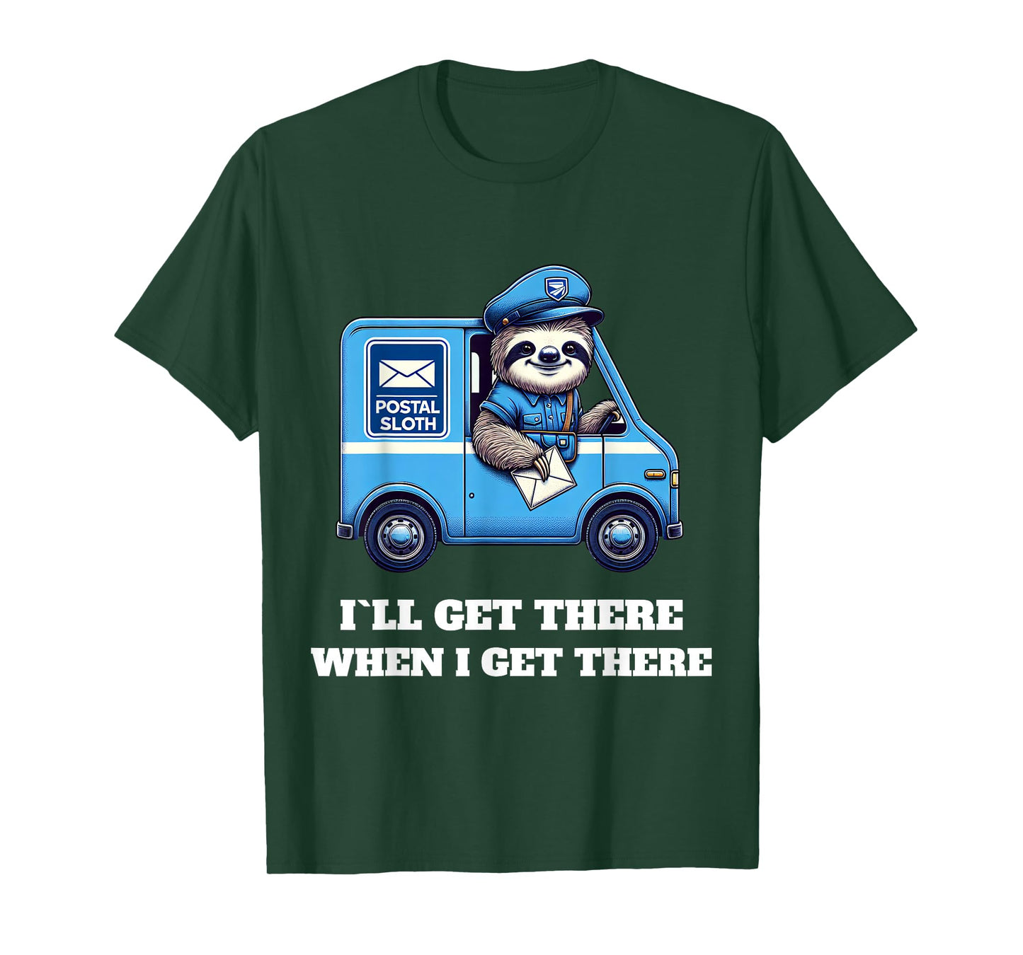 Postal Worker Funny Delivery Mailman T-Shirt