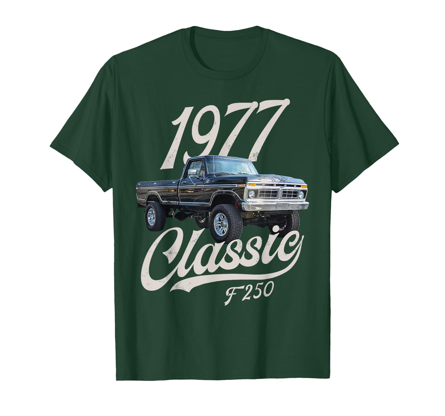 1977 classic f250 black T-Shirt, Small