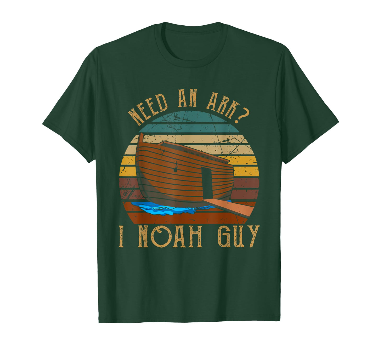 Need An Ark I Noah Guy Christian God Bible Verse Religion T-Shirt