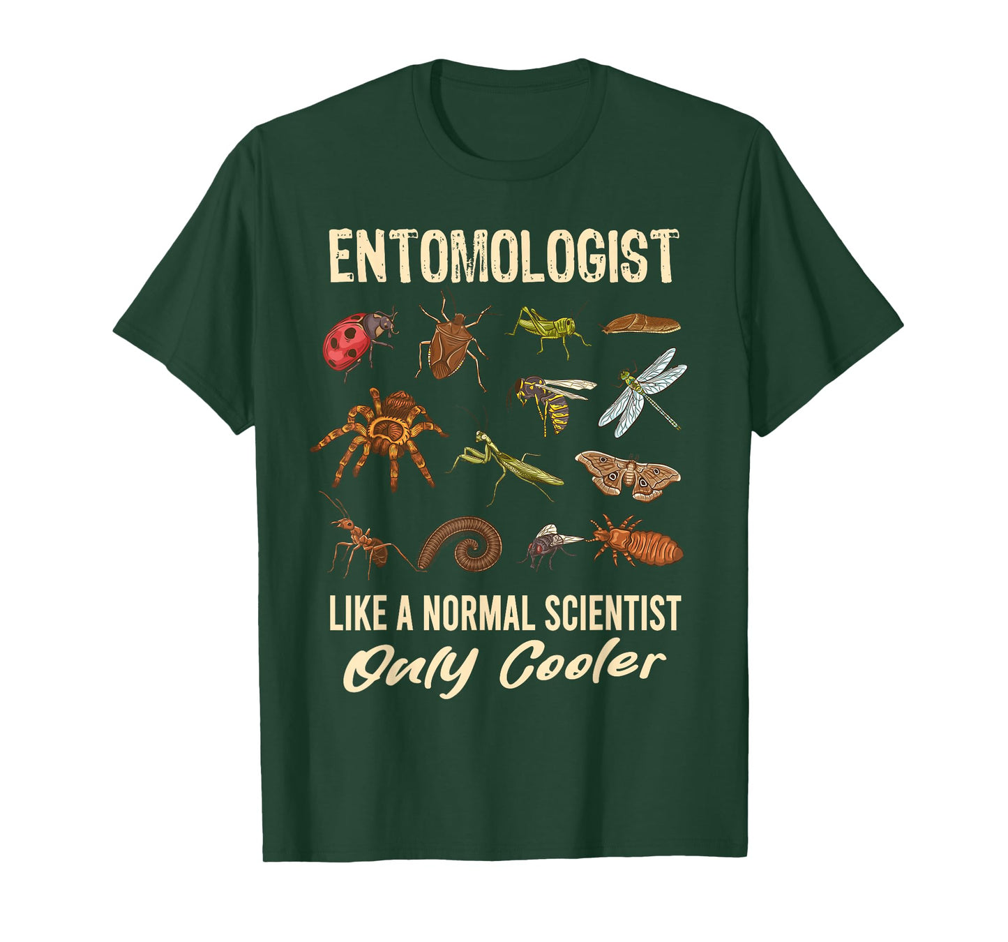 Entomologist Definition Funny Entomology Science Insect T-Shirt