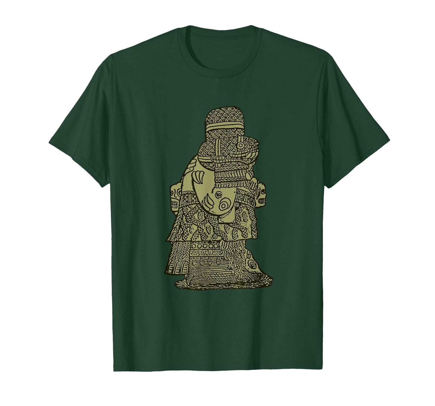 Huiscilopochtli God of Sun and War Aztec Religion T-Shirt