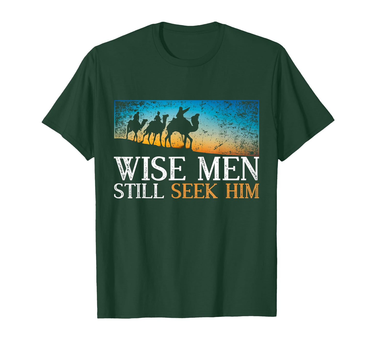 Desert Christian Men Gift Holy Bible Christianity Prayer T-Shirt