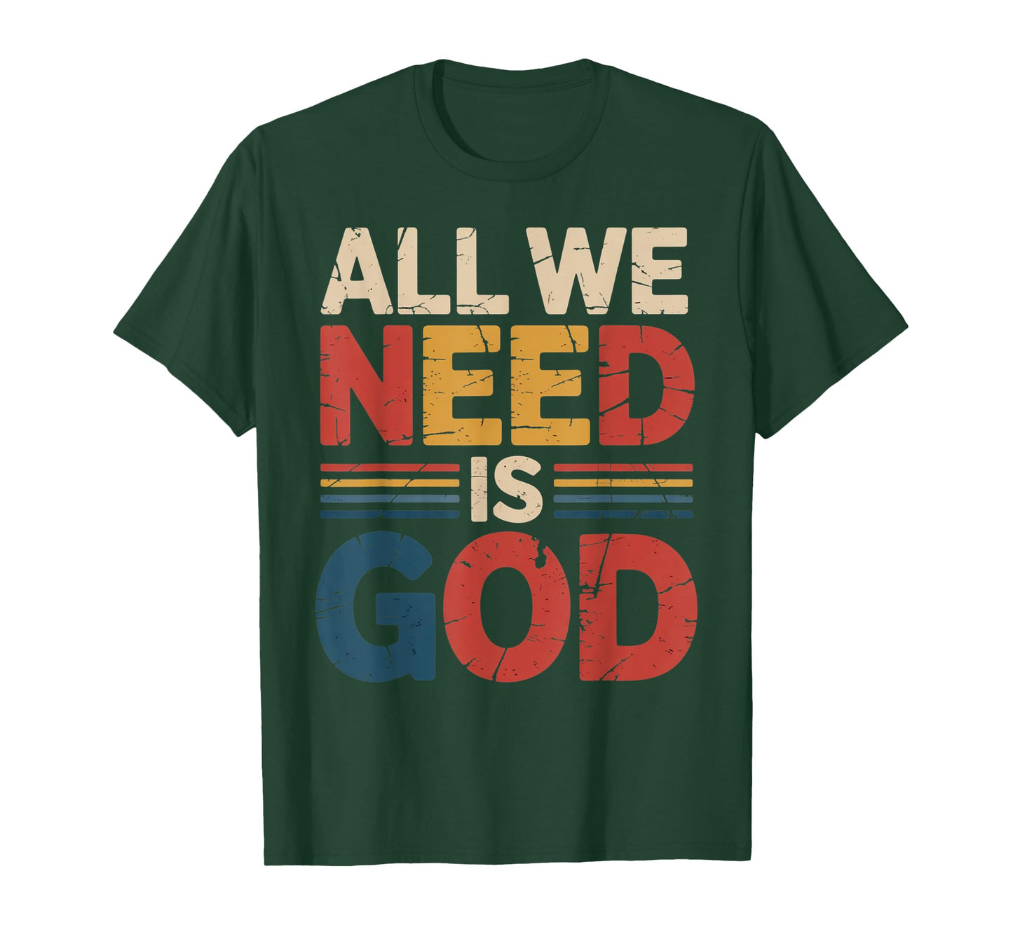 Christian Shirts for Men Inspirational God Faith Jesus T-Shirt