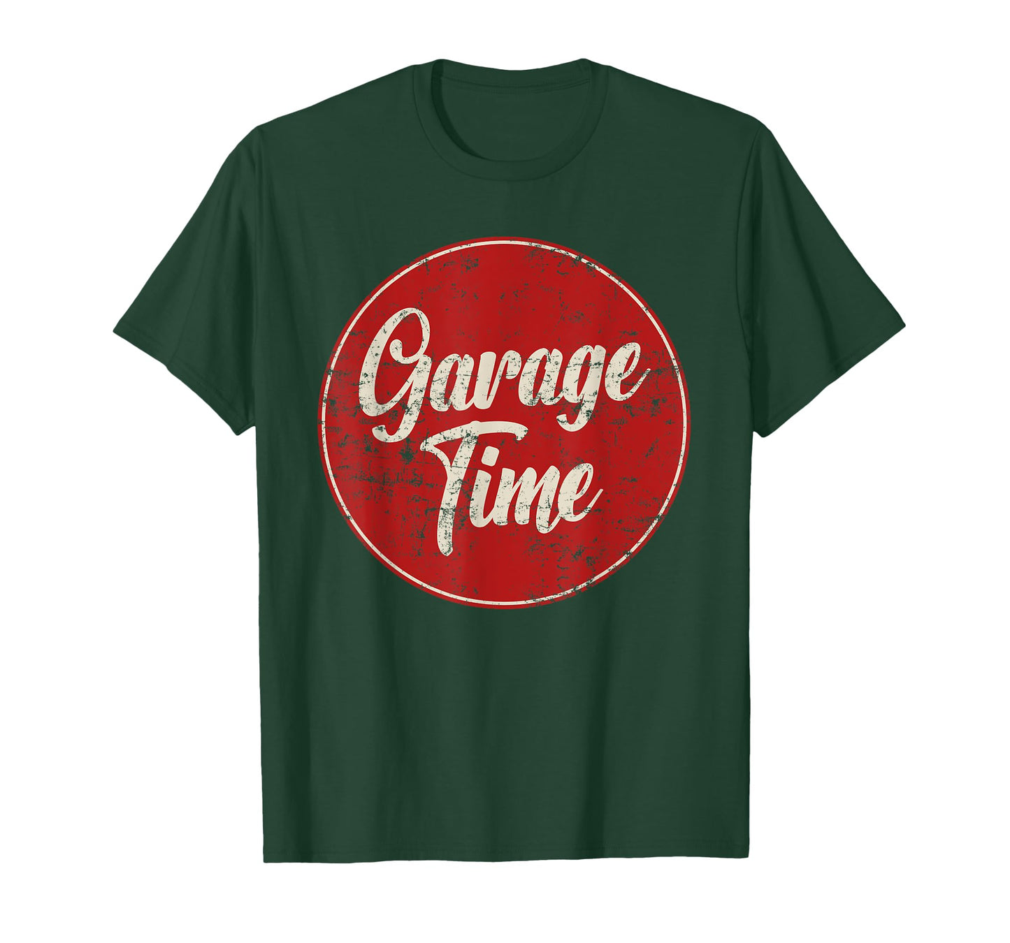 Garage Time Auto Mechanic Father's Day Handyman Dad Mechanic T-Shirt