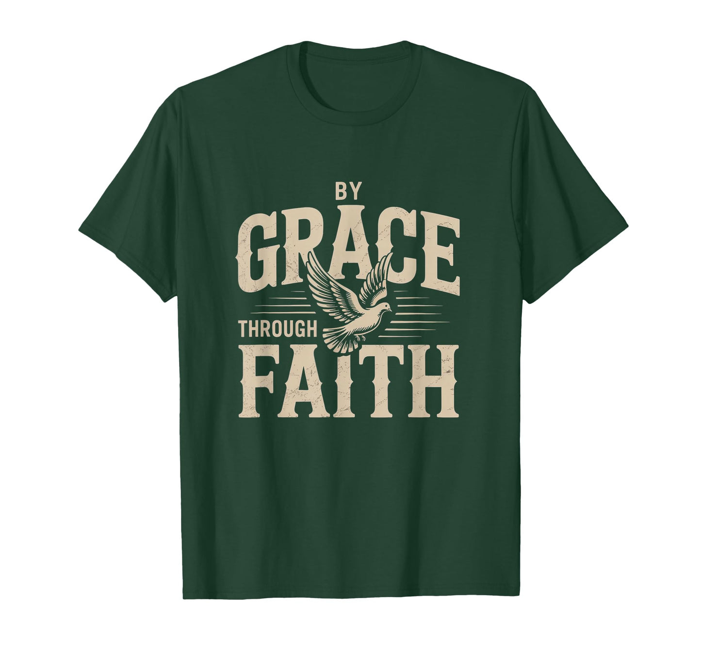 Saved by Grace Through Faith Ephesians 2:8-9 Tee T-Shirt