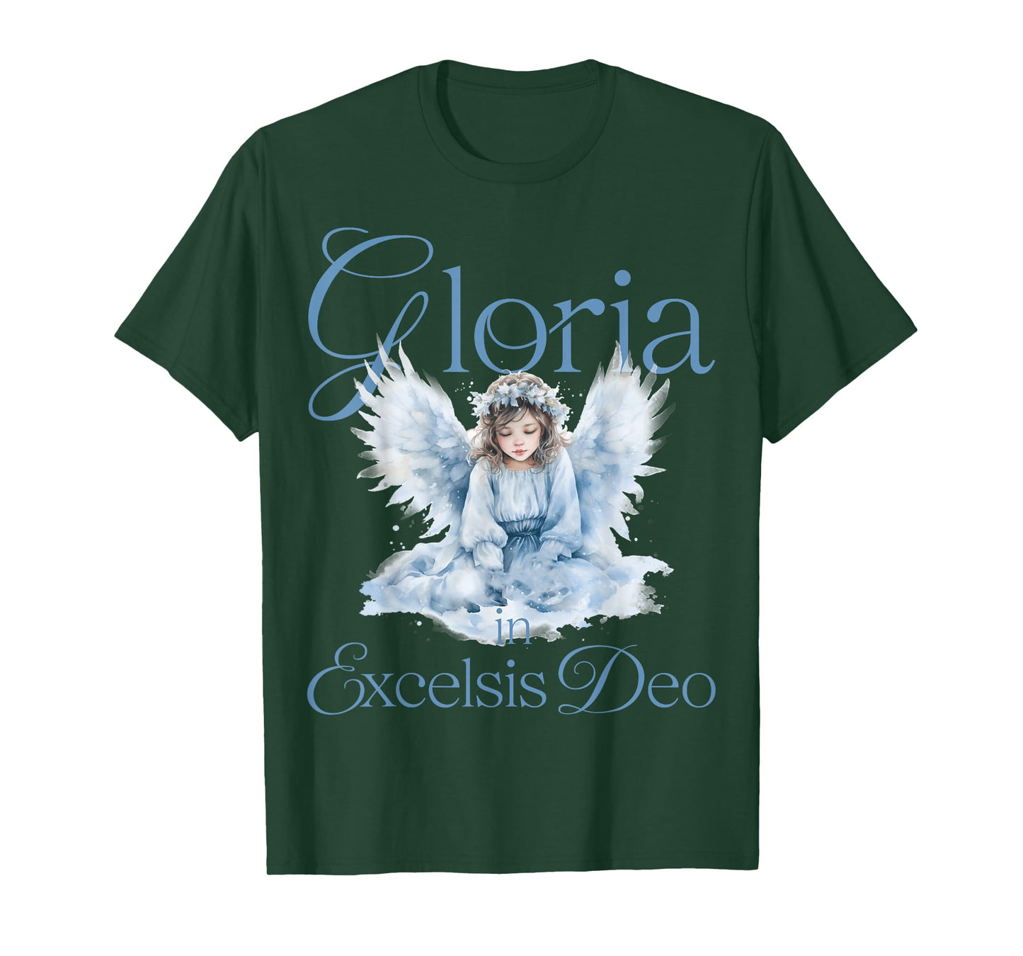 Gloria in Excelsis Deo s Angelic Hymn s Christian Faith T-Shirt