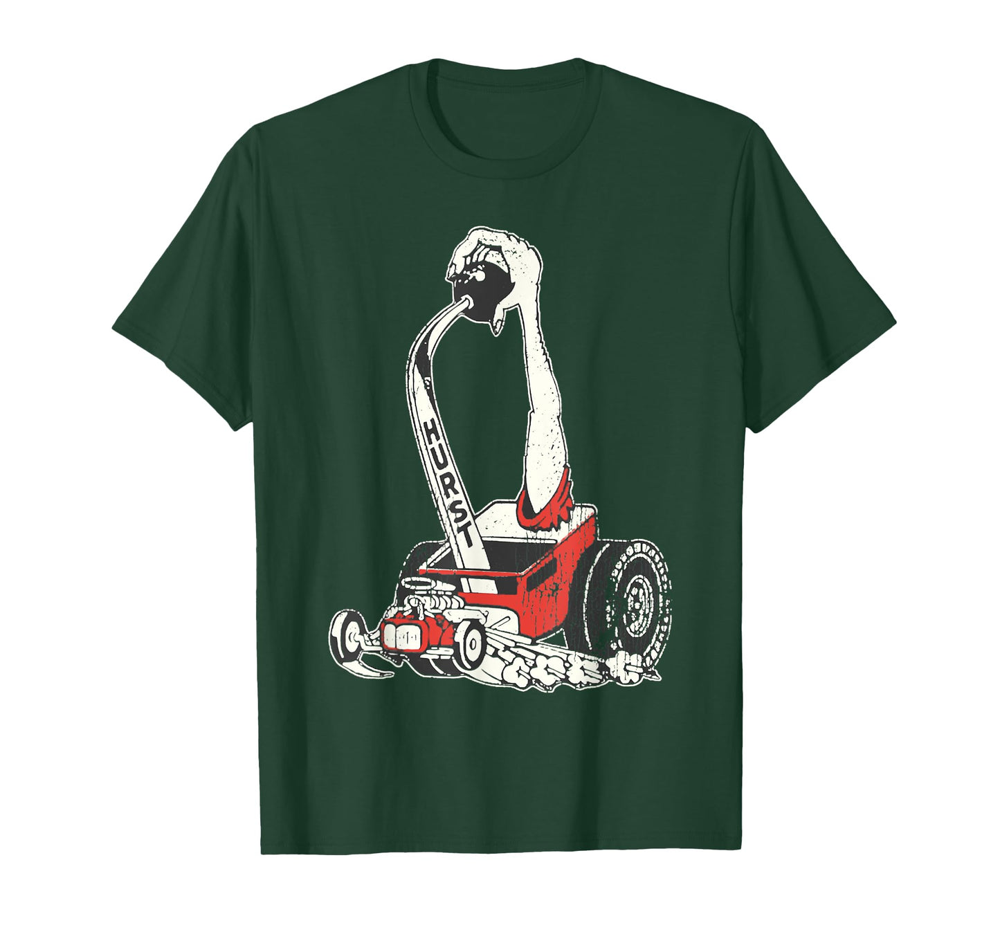 Vintage Hand Engine Funny Hurst Quote Basic Classic Speed T-Shirt