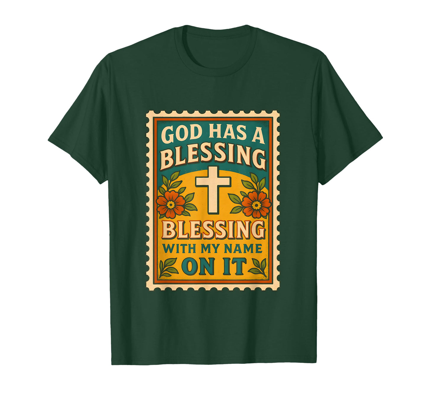 God Has a Blessing with My Name on It Women Christian T-Shirt