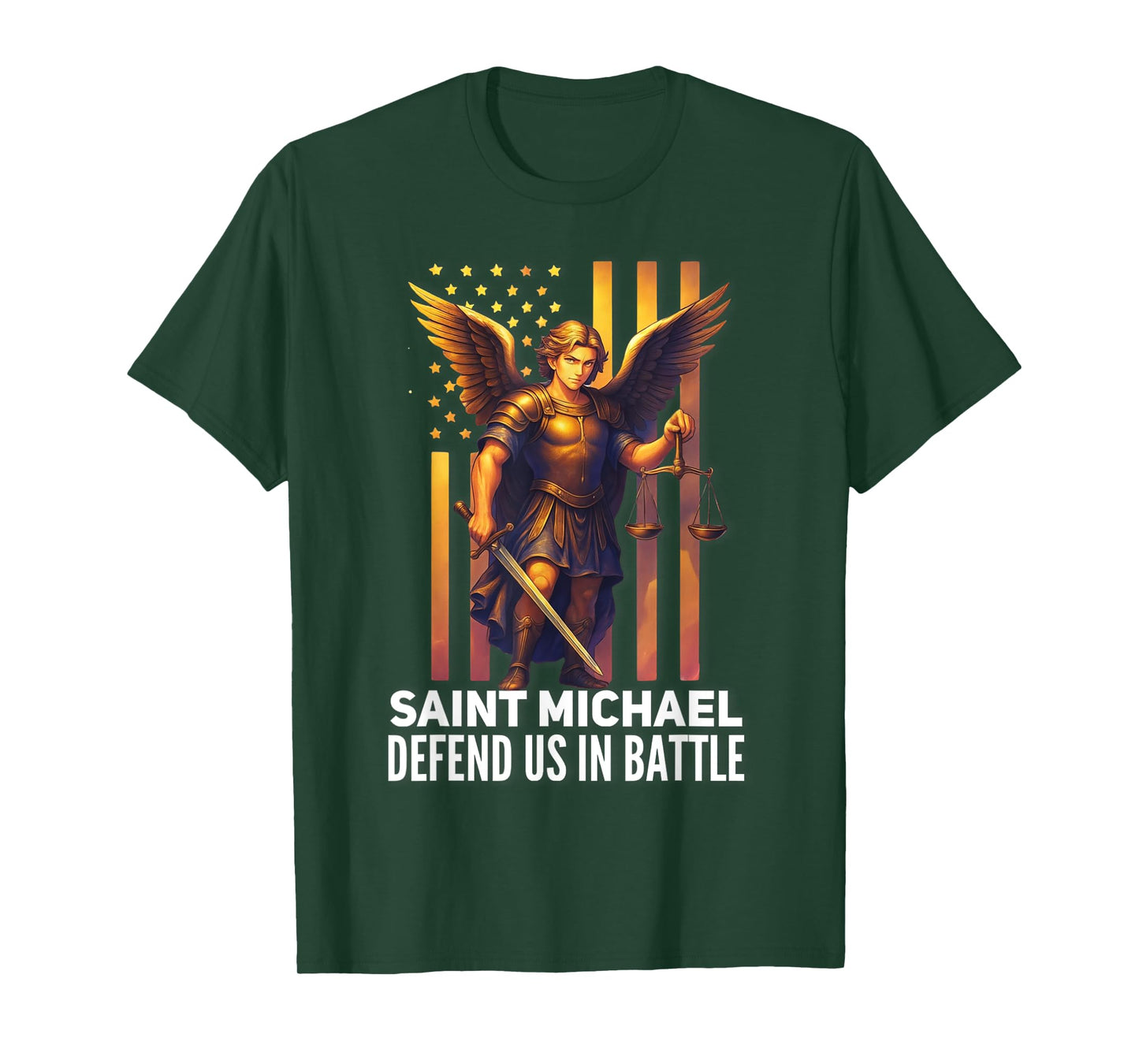 Saint Michael The Archangel Catholic T-Shirt