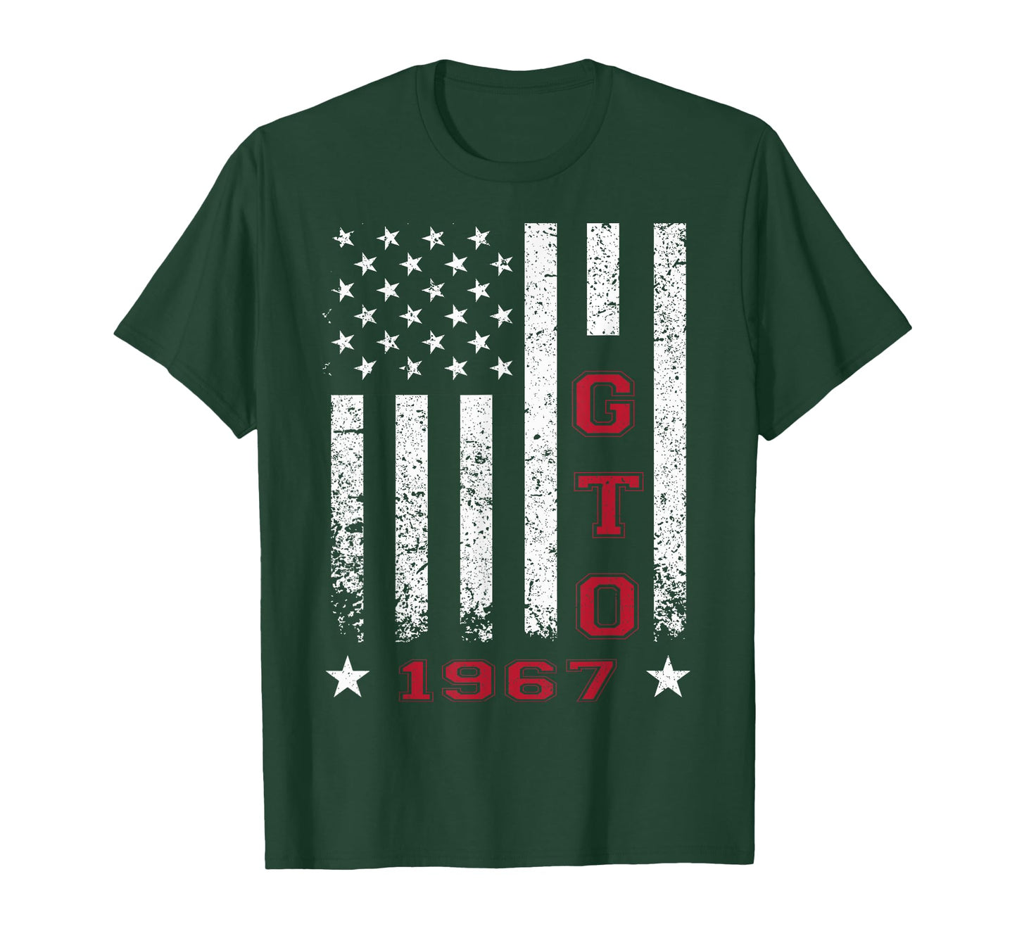Jersey Style GTO 67 1967 Old School Muscle Cars T-Shirt