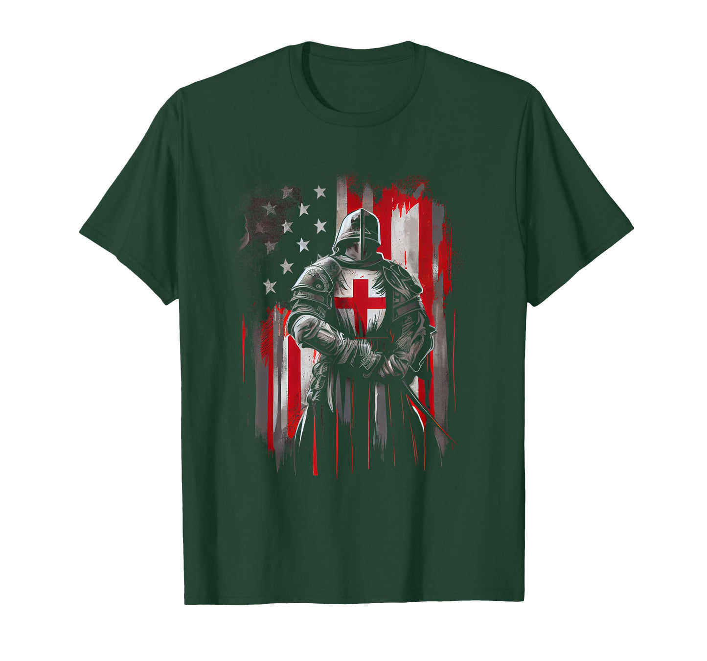 Knight Templar Christian Warrior Of God Crusader Gift T-Shirt