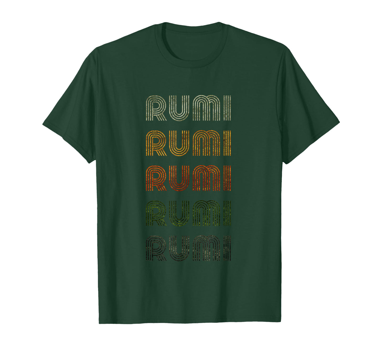 Love Heart Rumi Tee Grunge Vintage Style Black Rumi T-Shirt