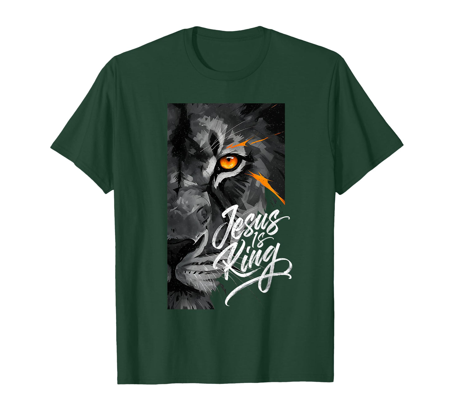 Jesus Is King Lion of Judah T-Shirt