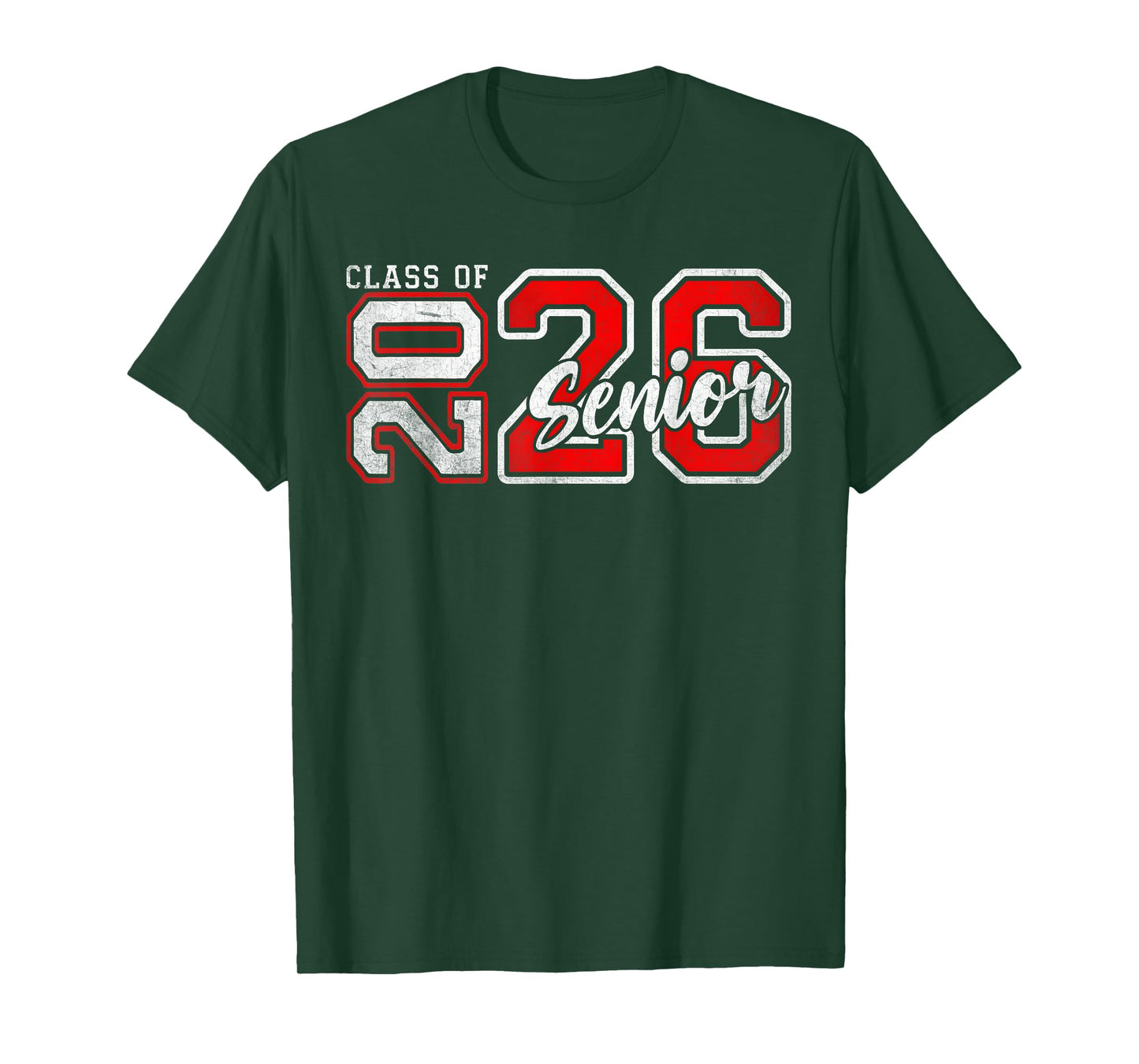 Senior Class of 2026 Graduation Back To School Senior 26 T-Shirt