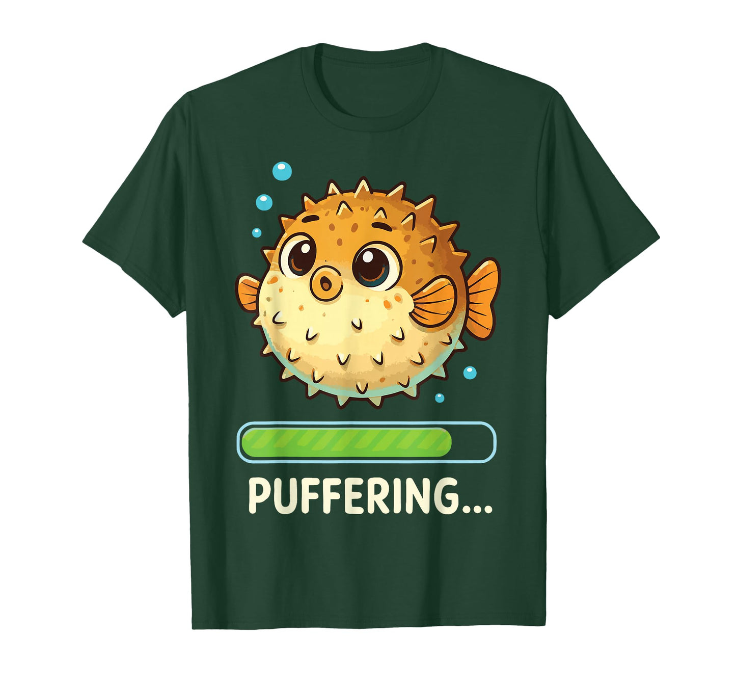Puffering Puffer Fish T-Shirt