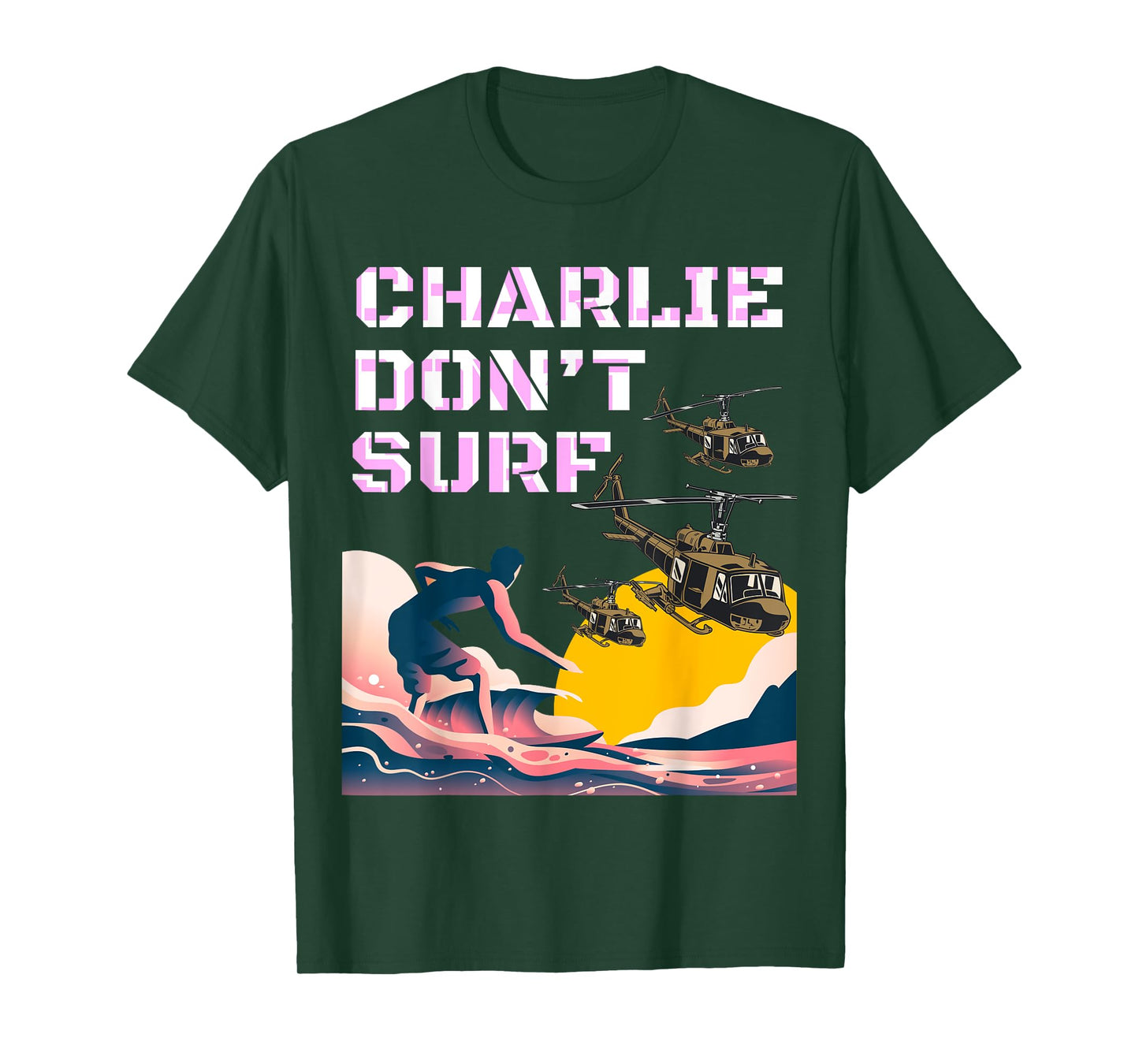 Charlie Don't Surf - Coppola Duvall Sheen Willard T-Shirt