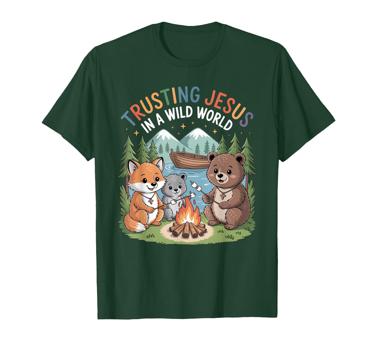 True North VBS Trusting Jesus In A Wild World Summer Camp T-Shirt