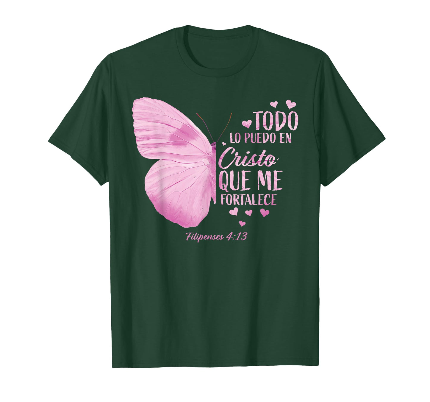Christian Gift Women Spanish Religious Verse Sayings Her Mom T-Shirt