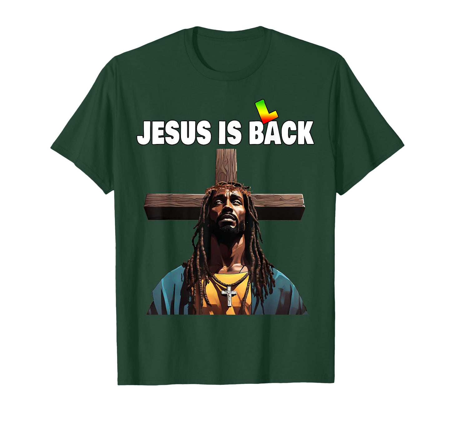 Black Jesus Christ T-Shirt