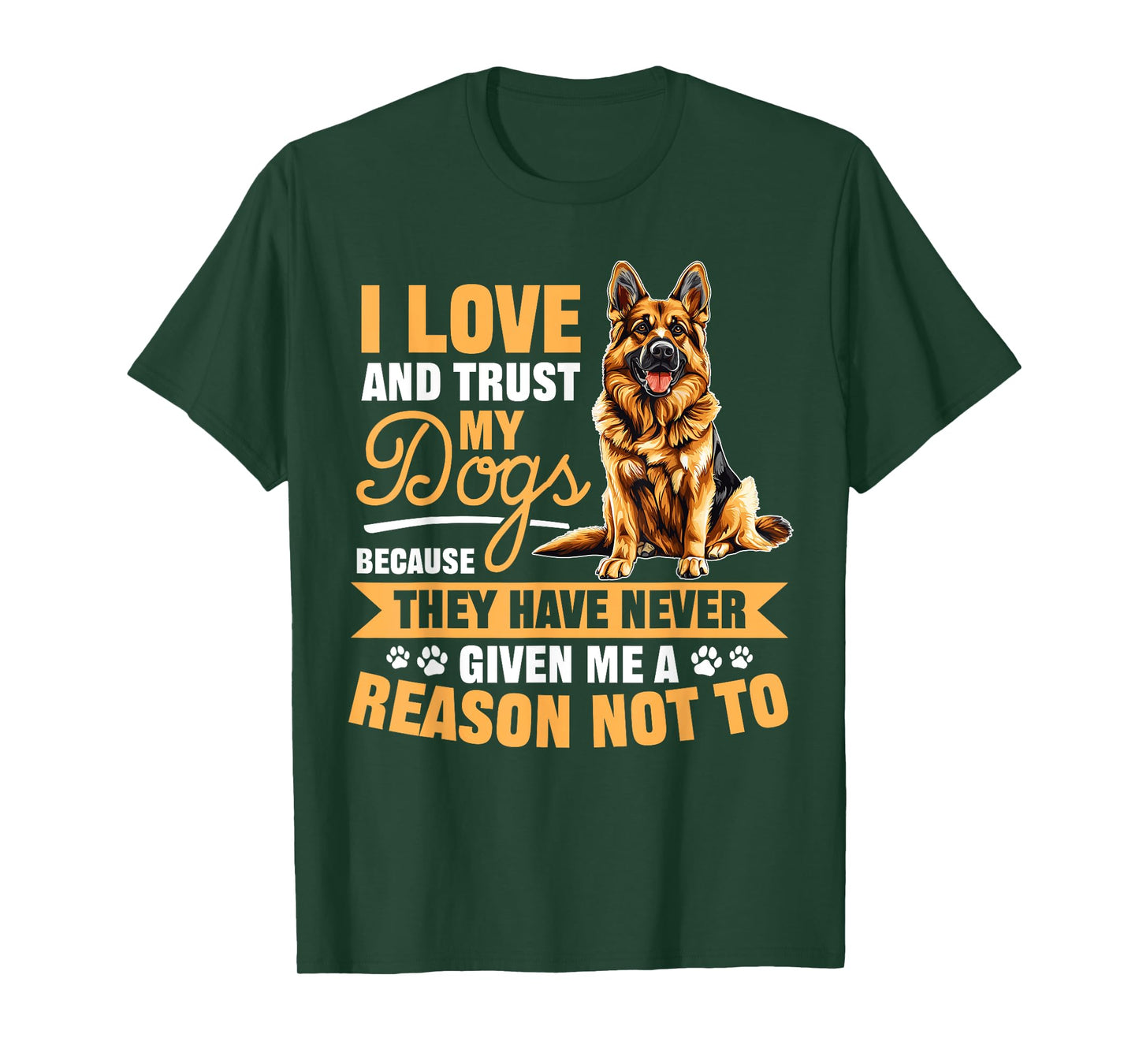 German Shepherd Lover Dog Owner T-Shirt