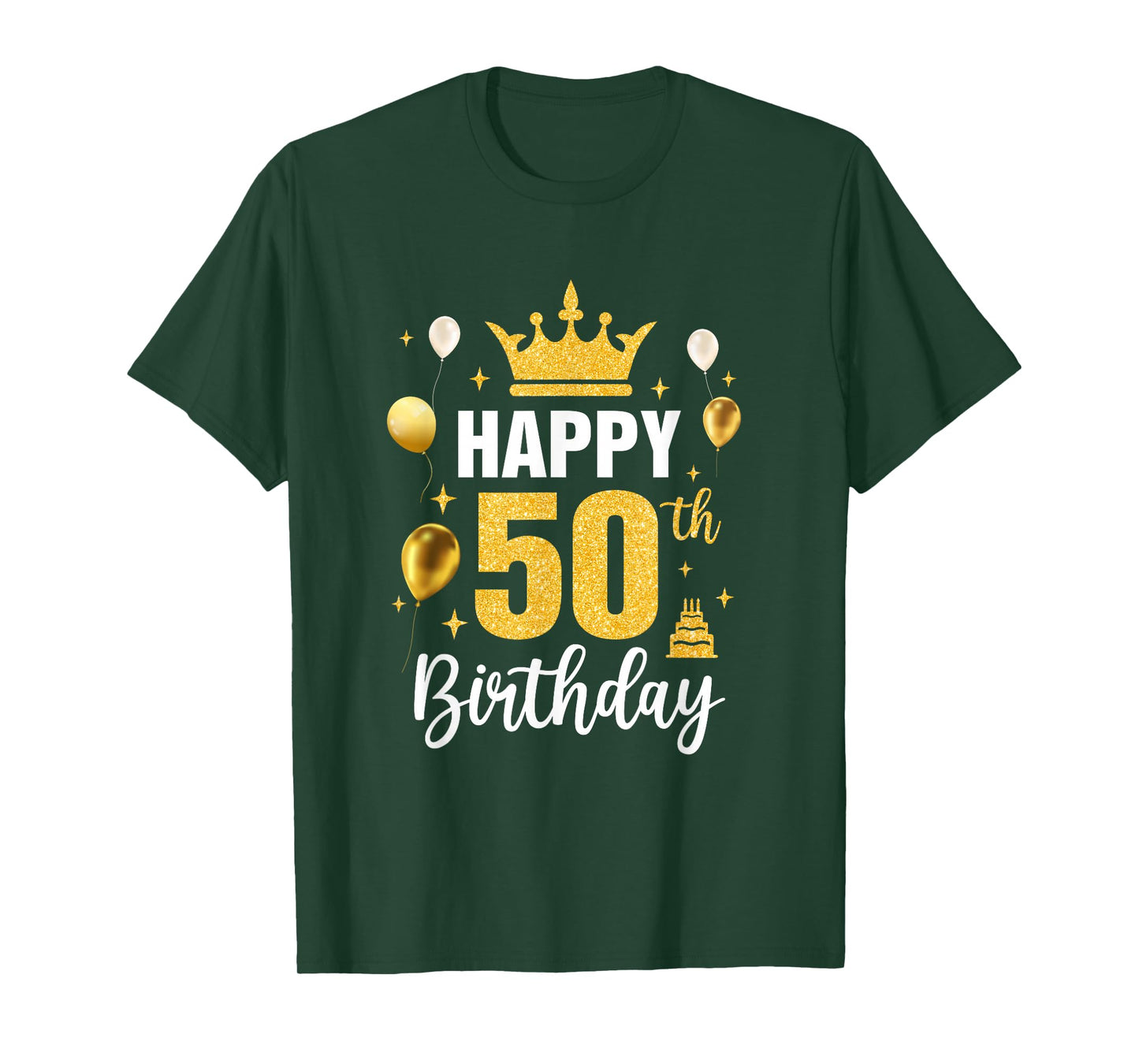 Happy 50Th Birthday Idea For 50 Years Old Man And Woman T-Shirt