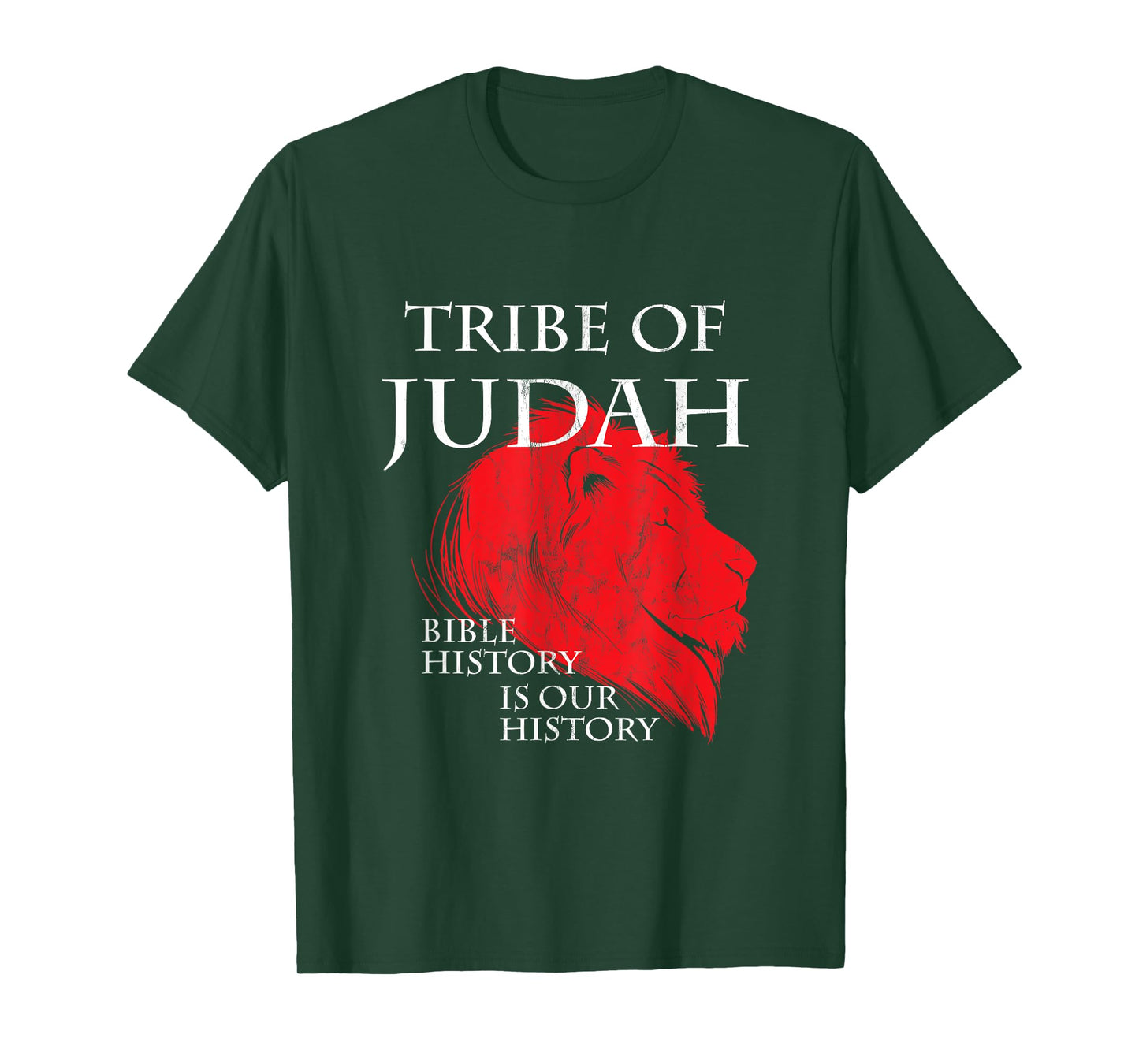 Tribe Of Judah Bible History Is Our History Hebrew T-Shirt