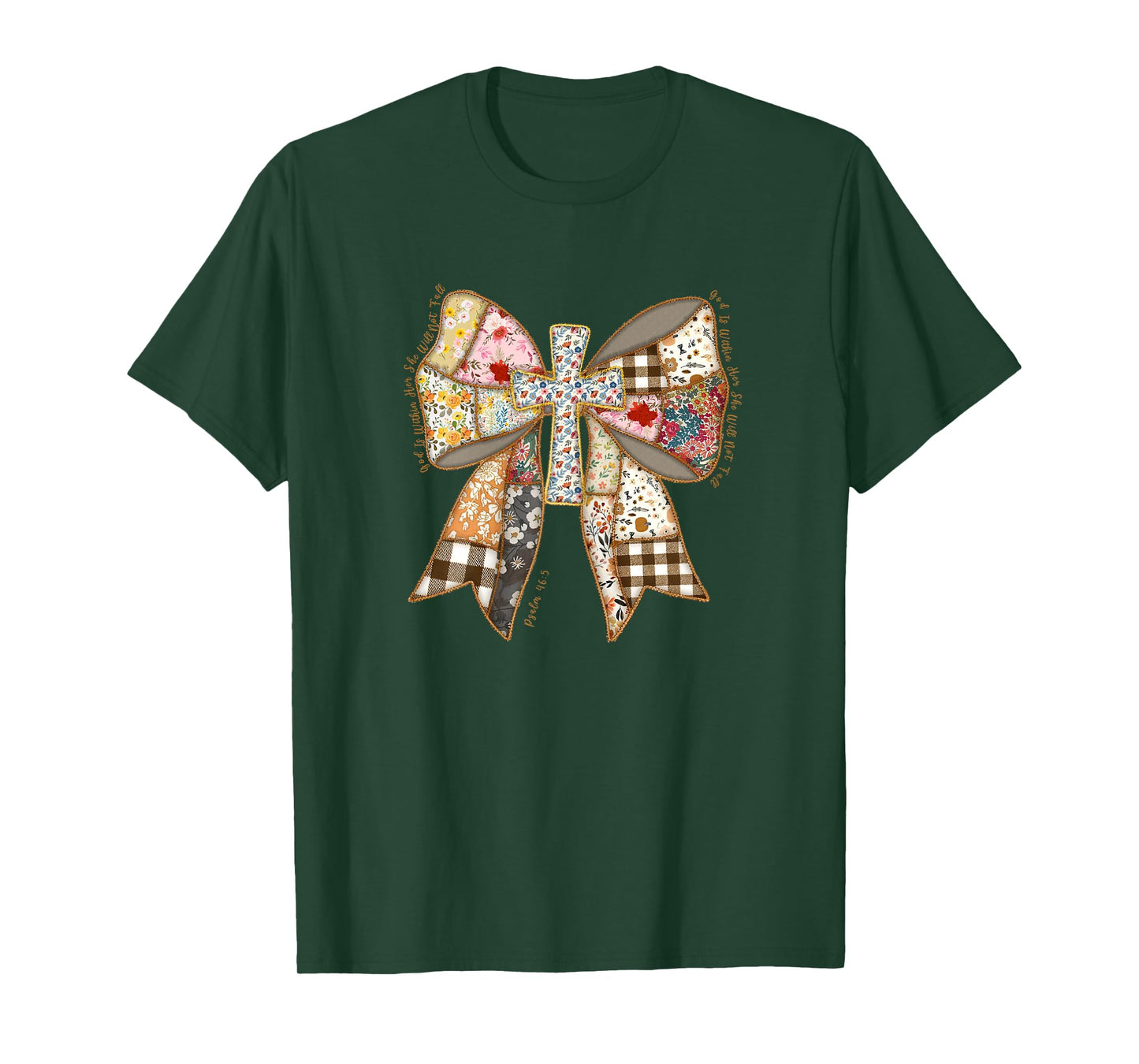 God is Within Her She Will Not Fall T-Shirt