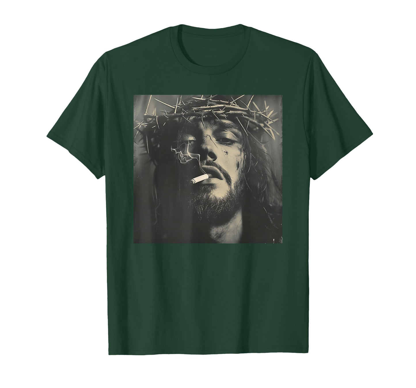Cooler Jesus Christ Smokes, Resistance, Rebellious Jesus T-Shirt