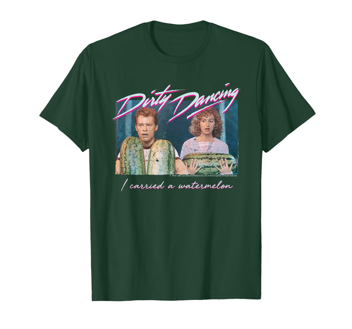 Dirty Dancing Frances I Carried A Watermelon Quote T-Shirt