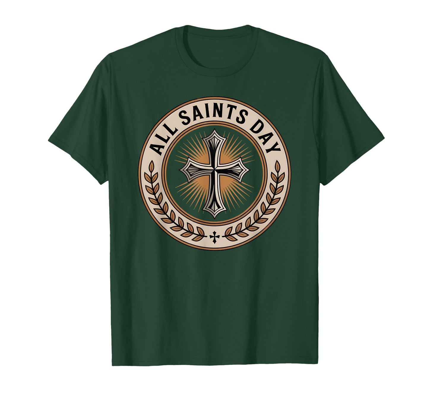 Christian Catholic Cross Holy Spirit November All Saints Day T-Shirt