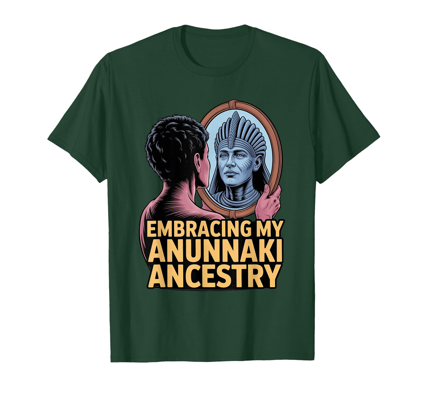 Embracing Anunnaki Ancestry Enki Ancient Astronaut Race T-Shirt