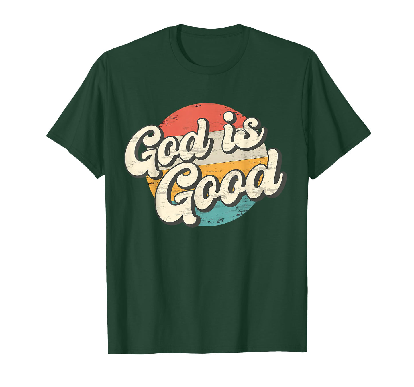 God Is Good Retro Vintage T-Shirt
