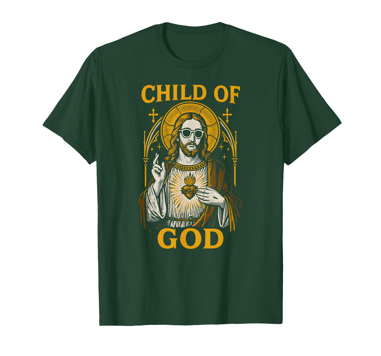 Christian Parody Child of God Cool Womens Faith Apparel T-Shirt