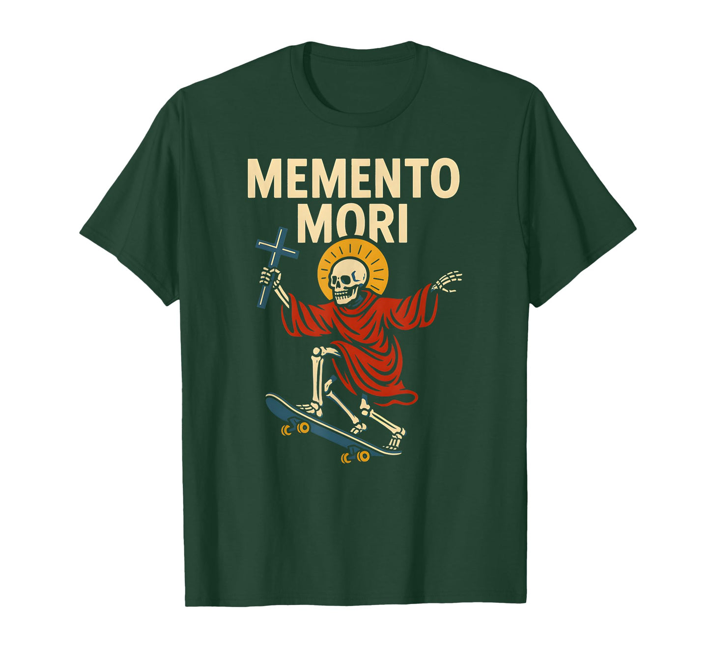 Catholic Memento Mori Vintage Mens Surgery Recovery T-Shirt