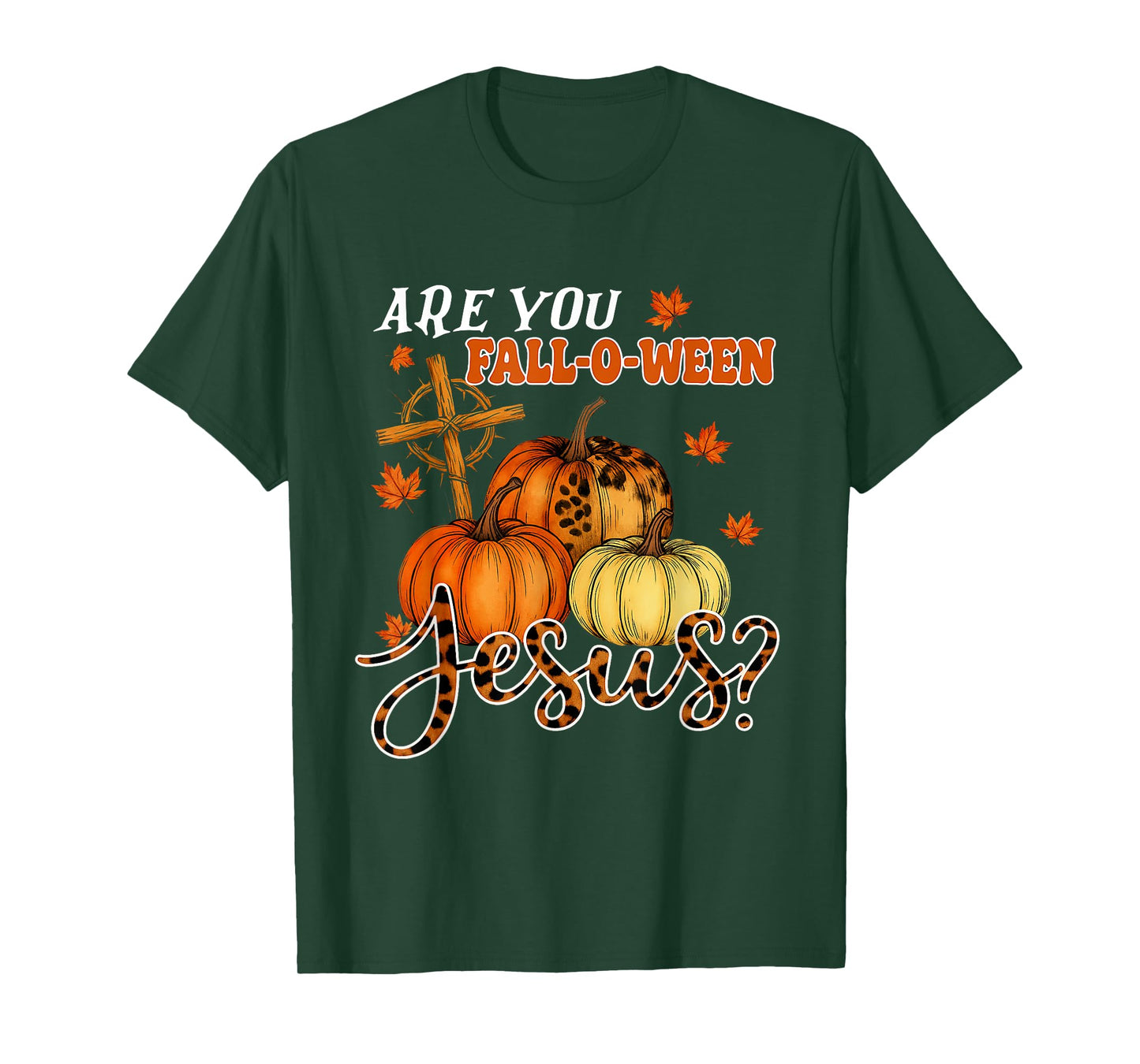 are You Falloween Jesus Godly Halloween Matthew Bible Verse T-Shirt