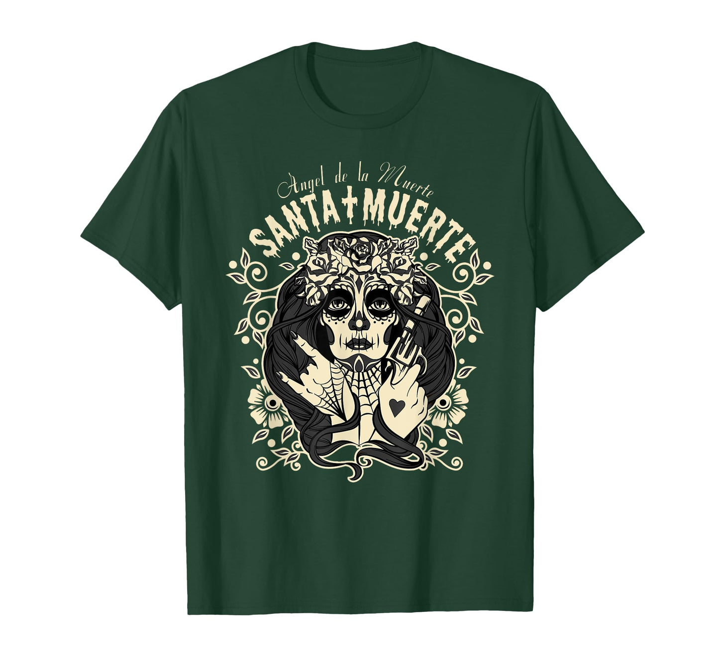 Angel Of Death, Ángel de la Muerte, Santa Muerte T-Shirt