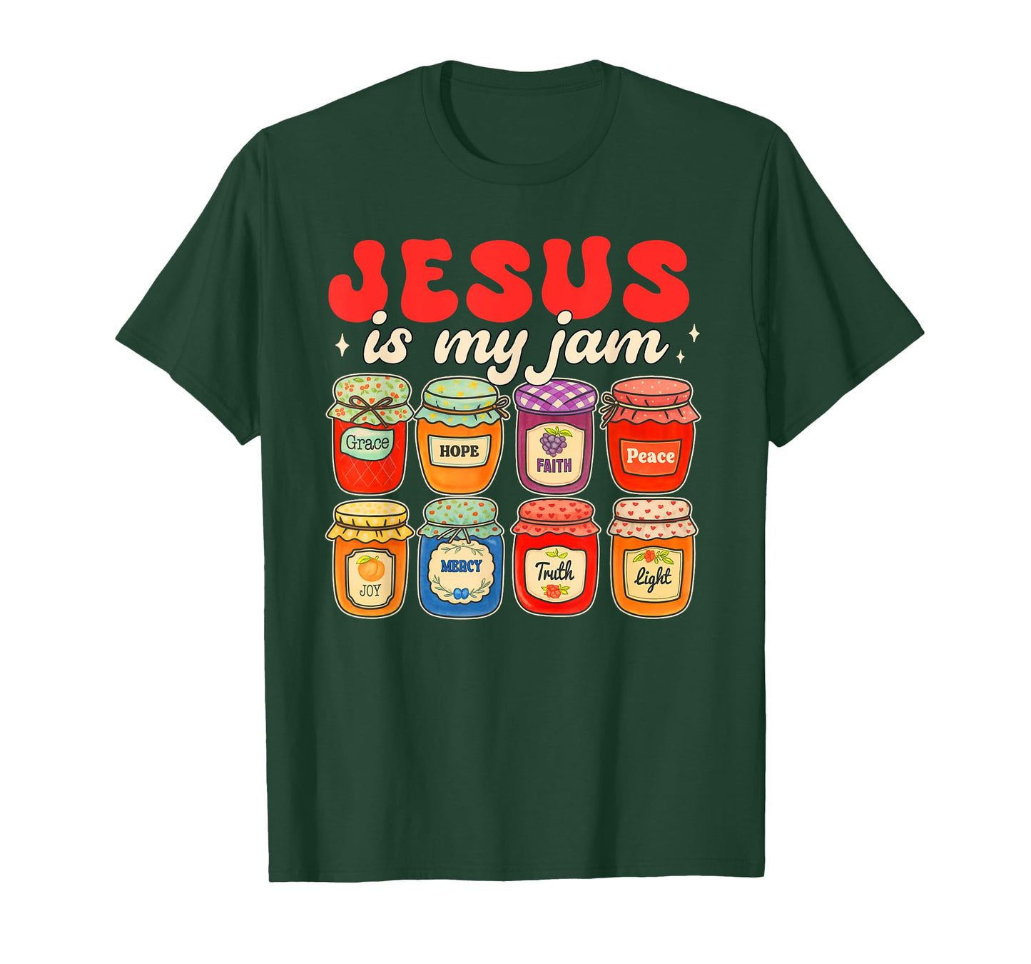 Christian Faith Religious Strawberry Jesus That is My Jam T-Shirt