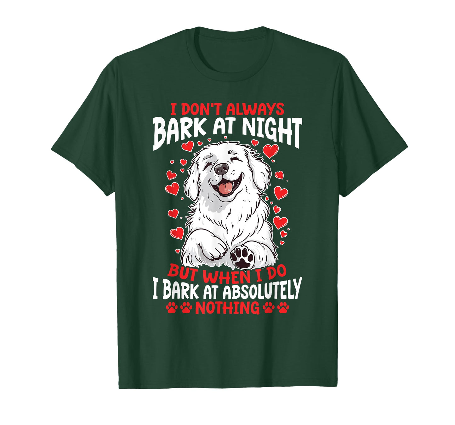 Great Pyrenees Dog Owner T-Shirt for Men Women Girls Kids
