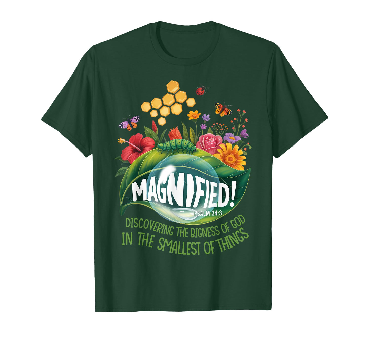Magnified Smallest Insects Adventure VBS 2025 T-Shirt