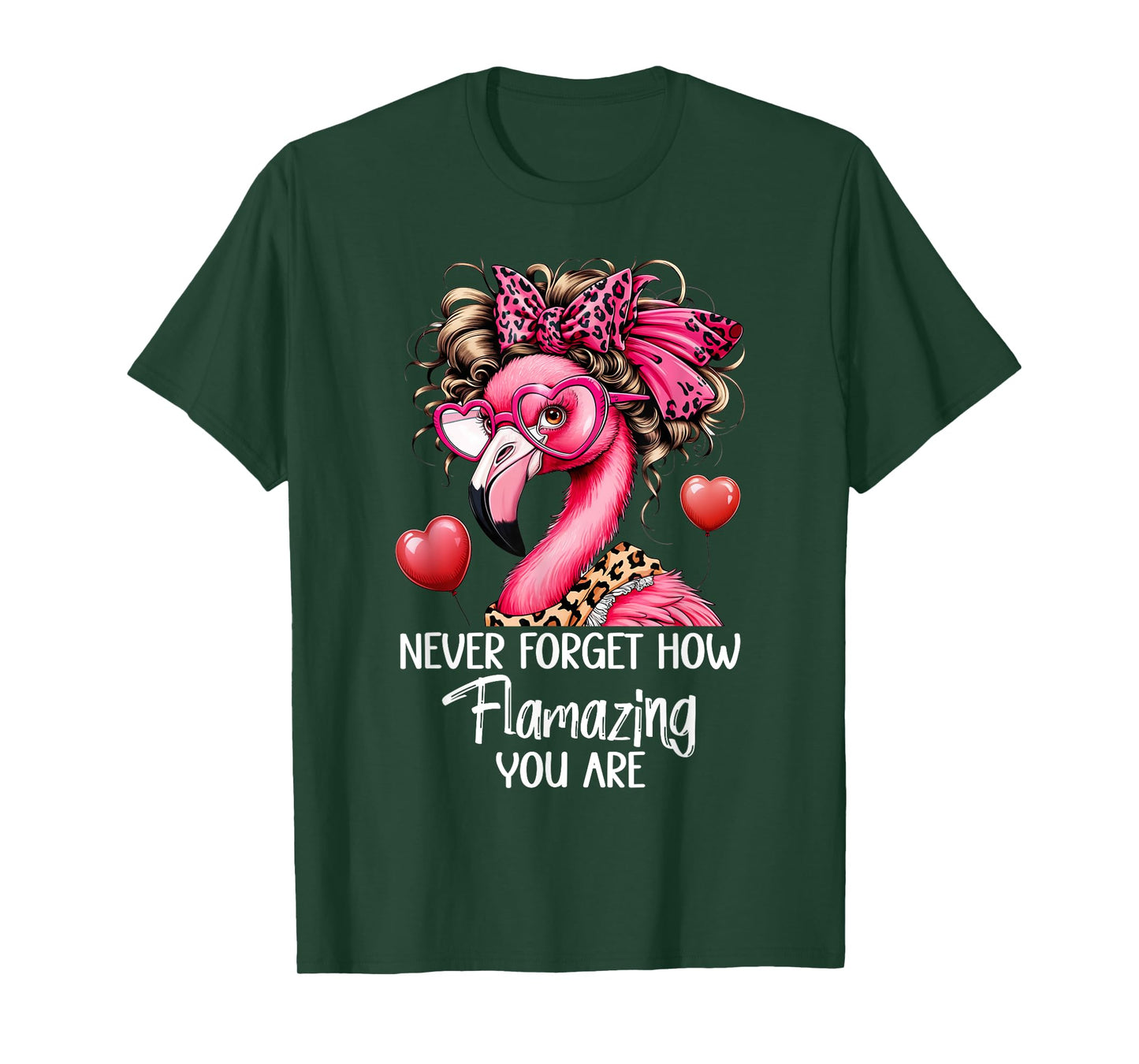 Never Forget How Flamazing You Are Flamingo Amazing Teacher T-Shirt