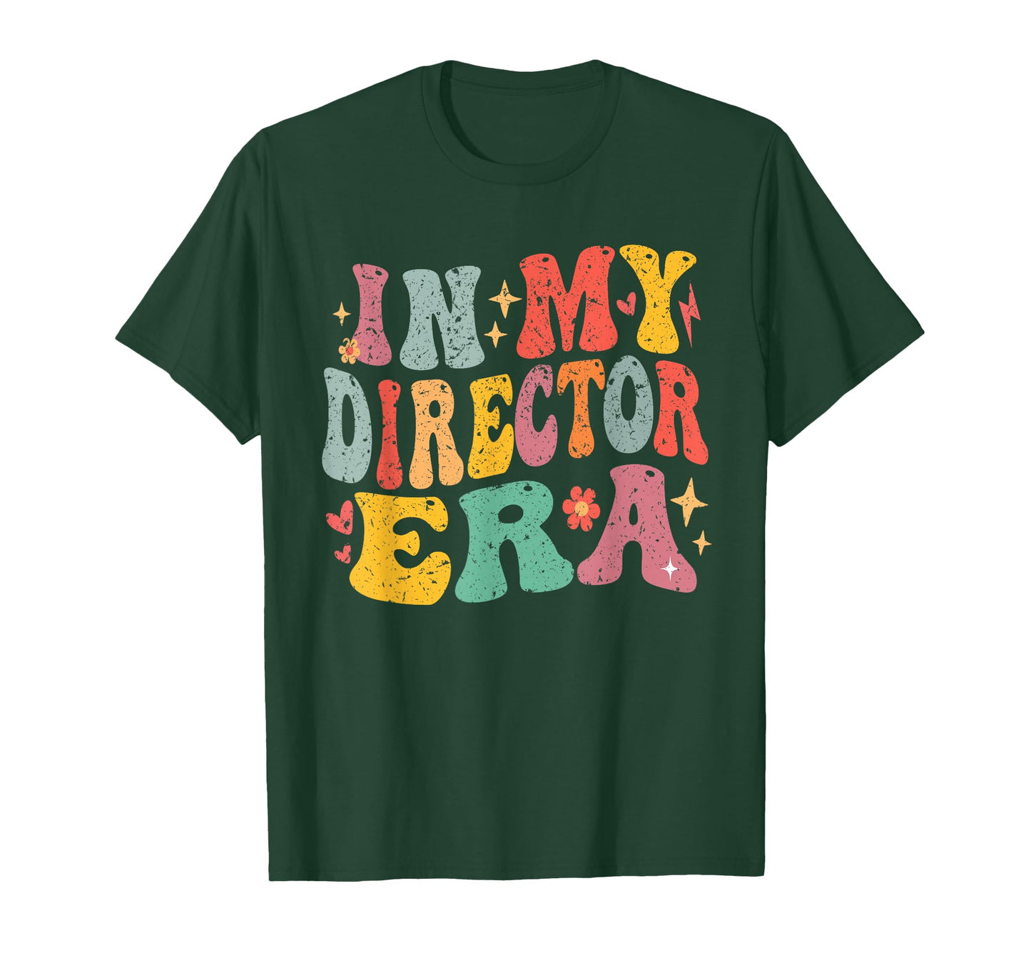 In My Director Era Groovy Vintage Director Saying Quote T-Shirt