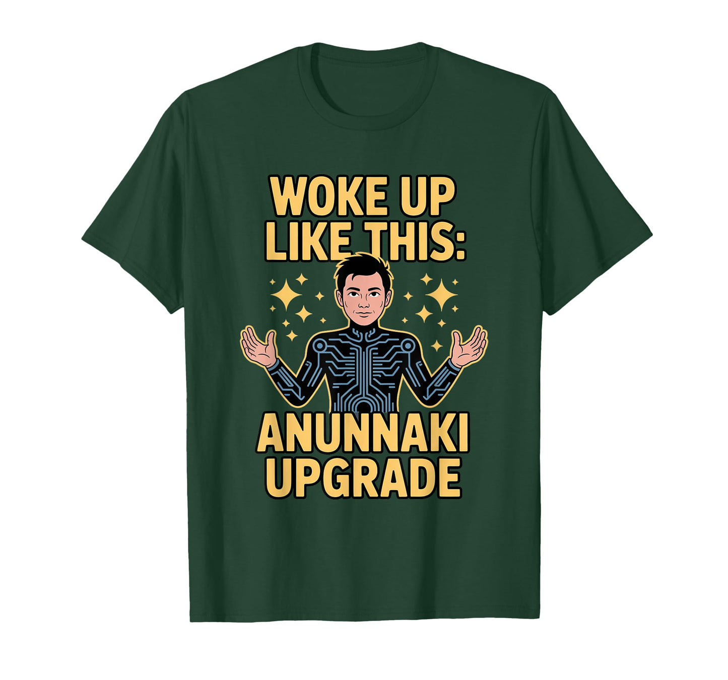 Anunnaki Upgrade Mode Enki Sumerian Myth Starseed Path T-Shirt